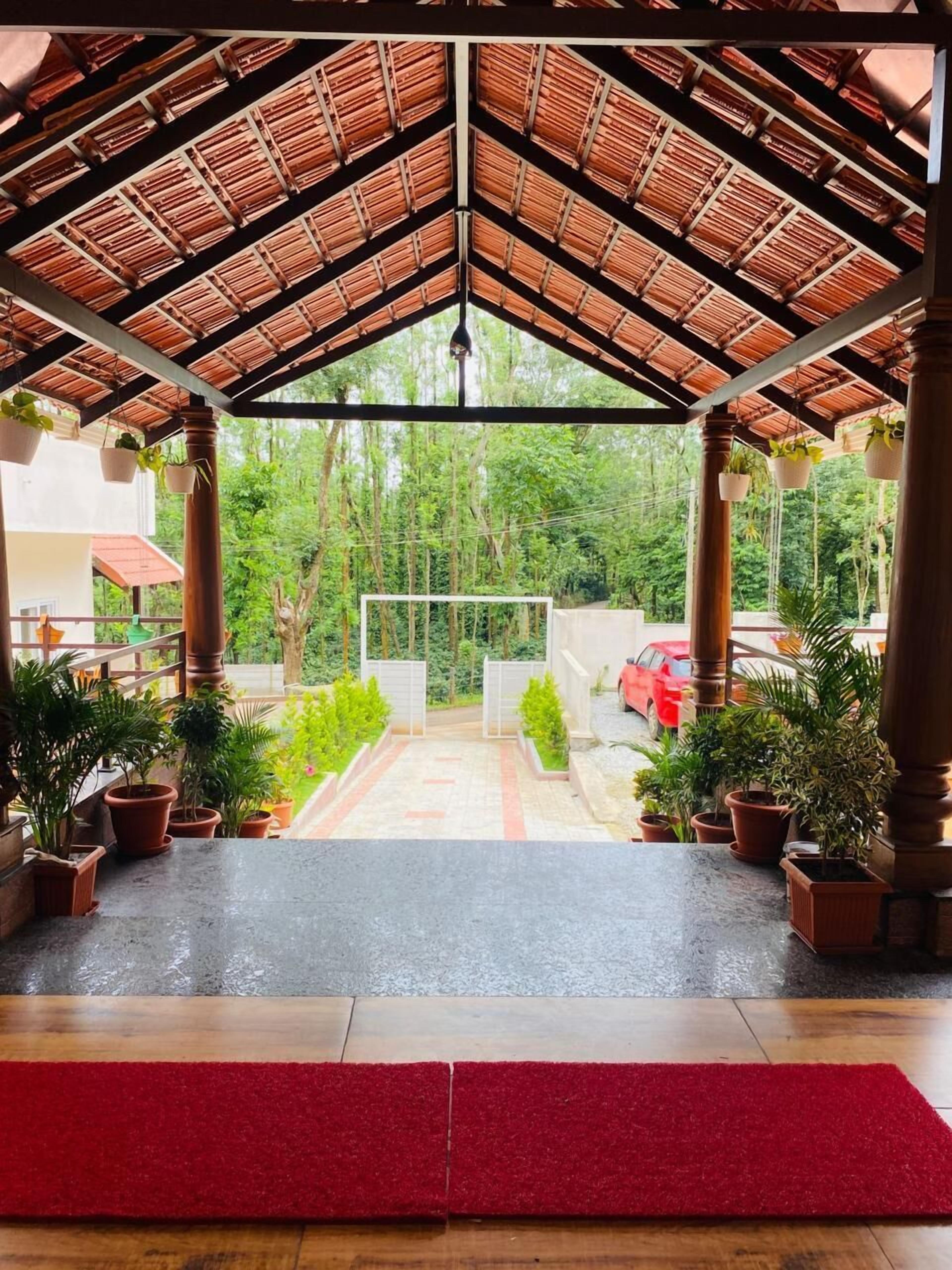 Entrada de la propiedad