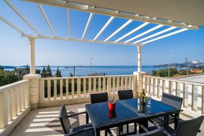 Apartment | View from property - Villa Samba - Two-bedroom Apartment With Terrace and Sea View - A4+1 (Zupa dubrovacka)