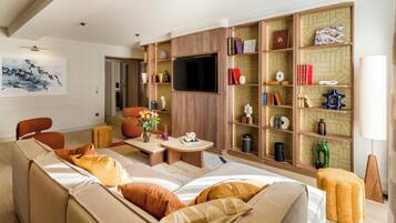 Appartement, vue cour intérieure | Coin séjour