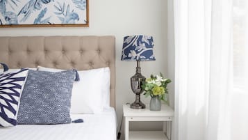 Apartment | 2 Schlafzimmer, laptopgeeigneter Arbeitsplatz, Bügeleisen/Bügelbrett