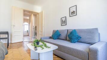 Basic-Apartment | Bügeleisen/Bügelbrett, kostenloses WLAN