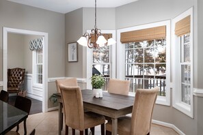 Dining - Spacious 6-bedroom waterfront w/incredible views (Bumpass)