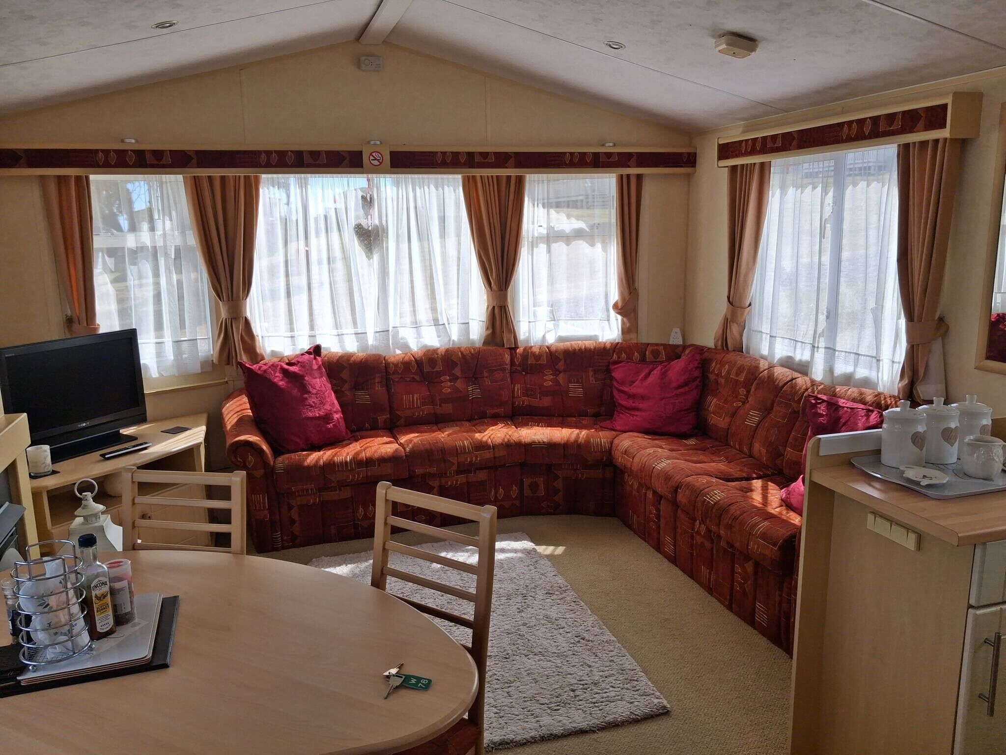 Caravan Sandhills Holiday Park  Atemberaubender Meerblick - Hampshire