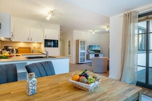 Fridge, microwave, oven, stovetop - Forget-me-not - Haus Sommerwiese (Zingst)