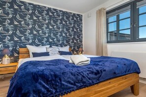 1 slaapkamer, een strijkplank/strijkijzer, gratis wifi