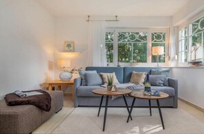 Fireplace - One-bedroom apartment (Ostseebad Zingst a Darß)