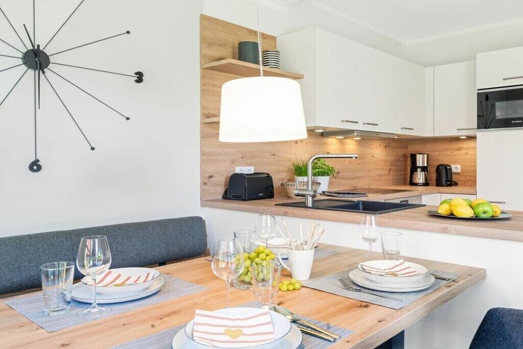 Microwave, stovetop, coffee/tea maker, toaster