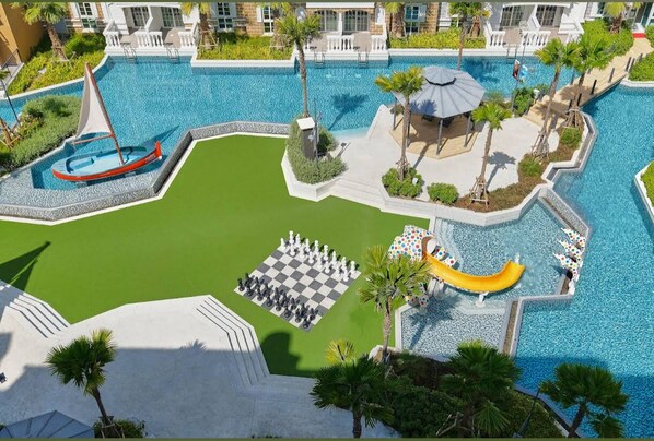 شقة - غرفة نوم واحدة - تجهيزات لذوي الاحتياجات الخاصة - للمدخنين | حمام سباحة | من حمّامات السباحة المغطاة