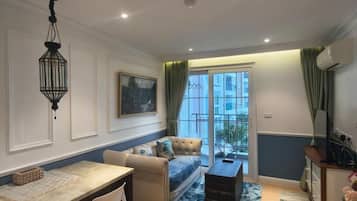 公寓, 1 間臥室, 無障礙, 吸煙房 | 客廳