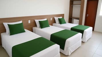 Standard Triple Room, Garden View | Desk, free WiFi