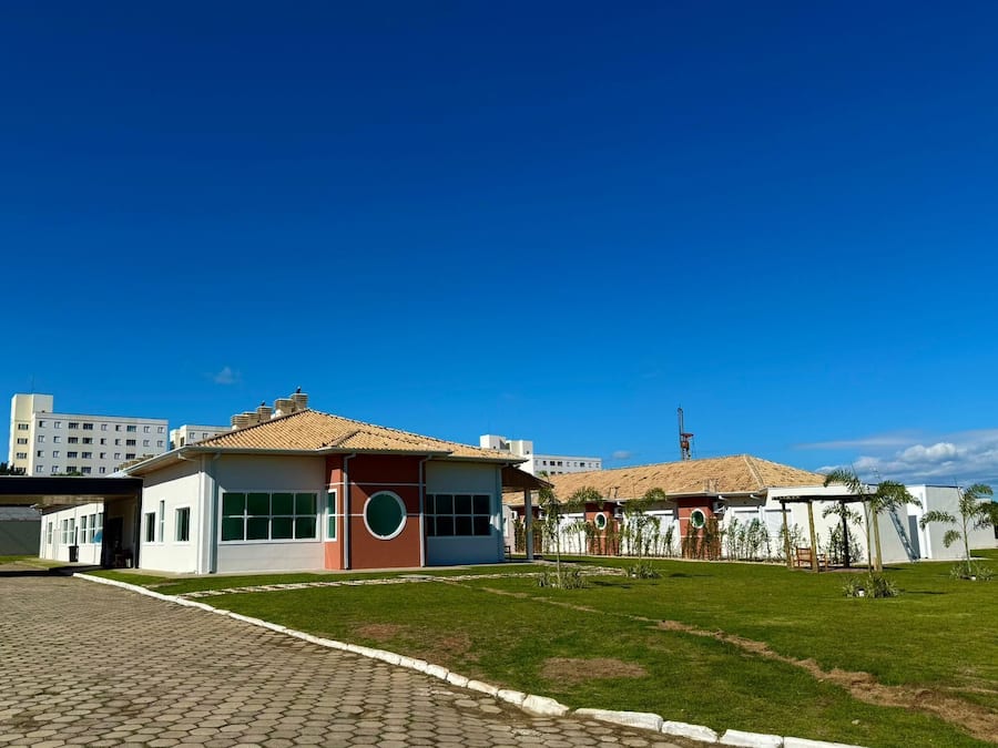 Fachada da propriedade