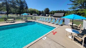 Pool - Cute Cabin on a Wonderful Campground for an Amazing Family Getaway in Wisconsin Dells, WI (Wisconsin Dells)