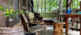 Arkansas Adventure Awaits: Cabin with Hot Tub and Riverfront Charm