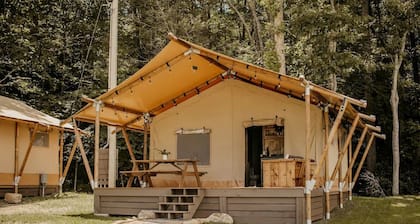 Gorgeous Glamping Tent in Erwin, Tennessee