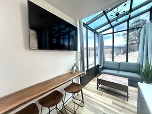 Living area - Unique Tiny House with Outdoor BBQ in Orderville, Utah (Orderville)