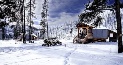 Wonderful Yurt with Sauna and Incredible Mountain Views in Boise, Idaho