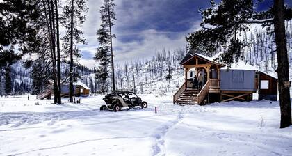Wonderful Yurt with Sauna and Incredible Mountain Views in Boise, Idaho