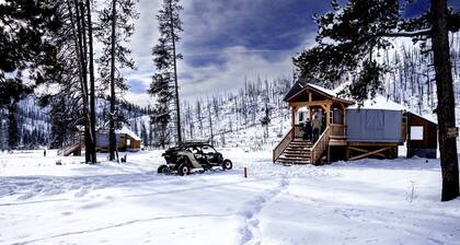 Wonderful Yurt with Sauna and Incredible Mountain Views in Boise, Idaho