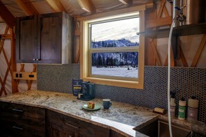 Unclassified image, 3 of 17, button - Wonderful Yurt with Sauna and Incredible Mountain Views in Boise, Idaho (Boise)