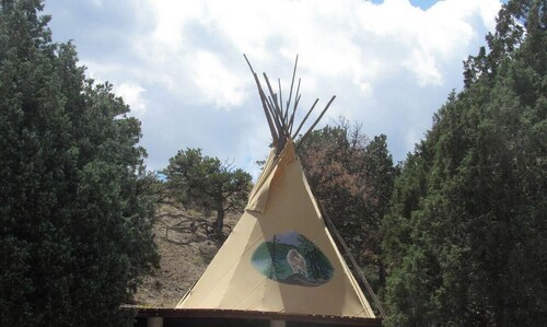 Unique Tipi Glamping for an Outdoor Adventure in Salida, Colorado