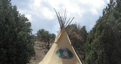 Unique Tipi Glamping for an Outdoor Adventure in Salida, Colorado