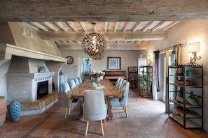 Apartment, 5 Bedrooms, Smoking, Private Pool | Dining room - Relaxing Retreat With Personalized Chef Cooking Class & Relaxation Services (San Casciano dei Bagni)