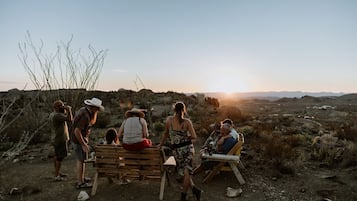 Overnattingsstedets uteområder