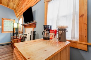 Interior - Pet-Friendly Cabin in Hocking Hills with Private Hot-Tub Perfect for a Romantic Weekend (Logan)
