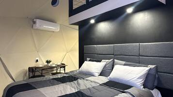 1 bedroom, travel crib, WiFi, bed sheets