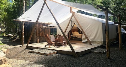 Beautiful Safari Tent near Olympic National Park for an Amazing Glamping Experience near Forks, Washington
