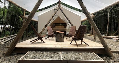 Gorgeous Safari Tent for a Peaceful Getaway near La Push, Washington
