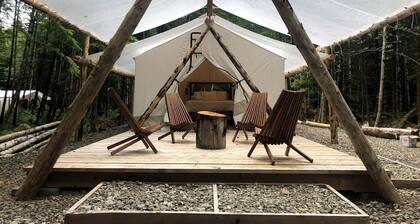 Gorgeous Safari Tent for a Peaceful Getaway near La Push, Washington