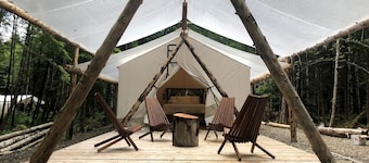 Gorgeous Safari Tent for a Peaceful Getaway near La Push, Washington