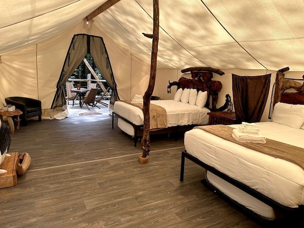2 chambres, Wi-Fi, literie fournie