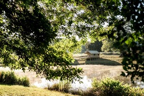 Property grounds - Comfy Tented Cabin Spectacular for a Couples Retreat in South Carolina (Greenville)