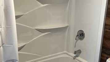Hair dryer, soap, shampoo