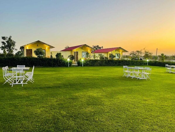 Front of property - S K Pushkar Resort (Peesangan)