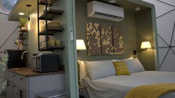 1 slaapkamer, een bureau, wifi, beddengoed