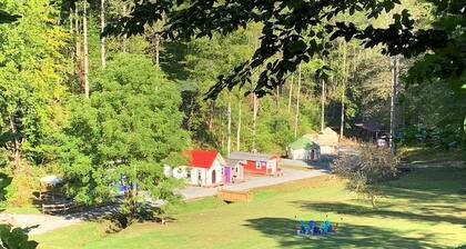 Incredible Superhero-Themed Container near Bryson City, North Carolina