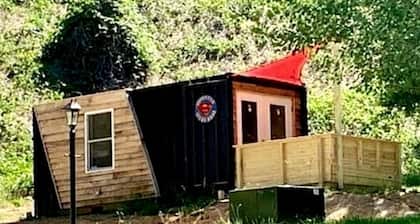 Incredible Superhero-Themed Container near Bryson City, North Carolina