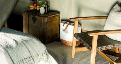 Spacious Tented Cabin Perfect to Create New Family Memories in South Carolina