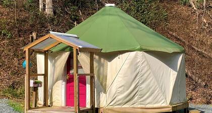 Unique Yurt-Dome Hybrid on Amazing Glampground near Bryson City, North Carolina