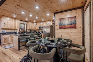 Dining - Charming Mountain Cabin with Hot Tub & Game Loft near Pigeon Forge, Tennessee (Sevierville)