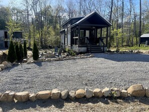 Exterior - Breathtaking Tiny House Settled Between Trees in Tracy City, Tennessee (Tracy City)