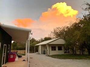 Exterior - Family Style Glamping in Pet-Friendly Rental at Lake Godstone, Texas (Graford)