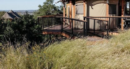 Pedernales River Retreat in this Lovely Tent Rental in Texas