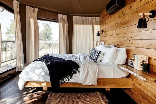 Pedernales River Retreat in this Lovely Tent Rental in Texas