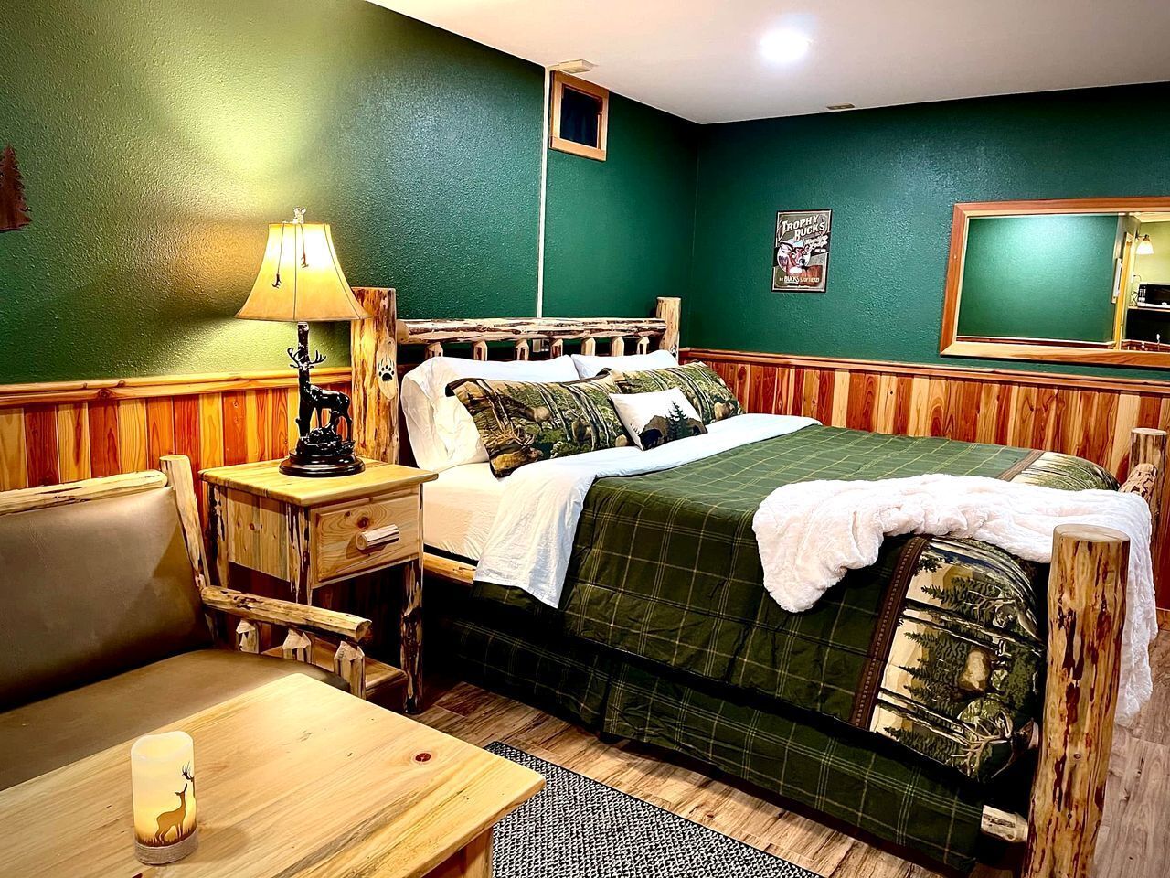 1 chambre, literie fournie