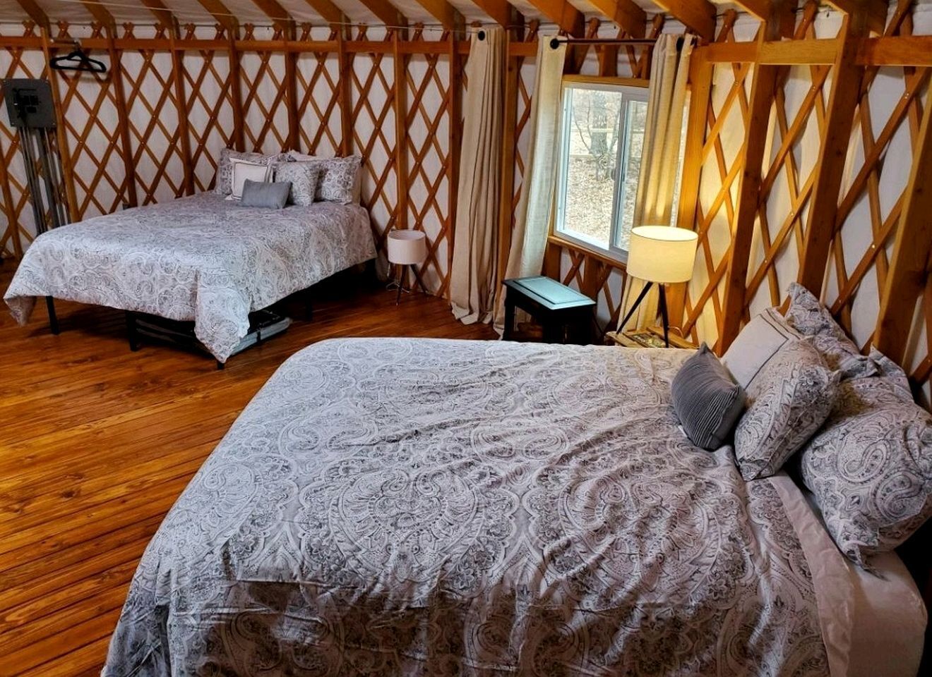 2 habitaciones y ropa de cama 