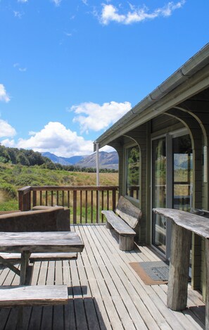 Double or Twin Room, Mountain View | View from room - Forest Lodge (Craigieburn Forest Park)